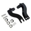 Motorcycle Passenger Rear Foot Peg Mounting Kits For Harley Touring CVO Street Electra Glide Road King FLHT 1993-2020