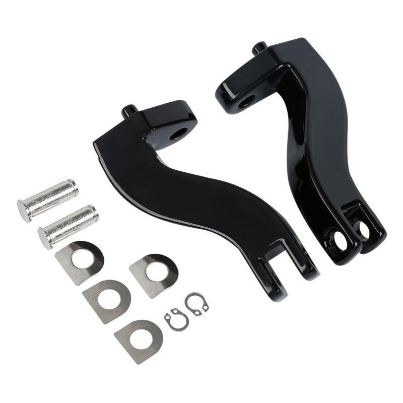 Motorcycle Passenger Rear Foot Peg Mounting Kits For Harley Touring CVO Street Electra Glide Road King FLHT 1993-2020