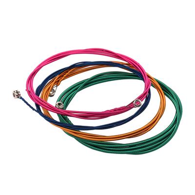 Corde per Basso Elettrico Nucleo in Acciaio Inossidabile Avvolgimento in Lega di Nichel Set a 4 Corde Accessorio per Strumento