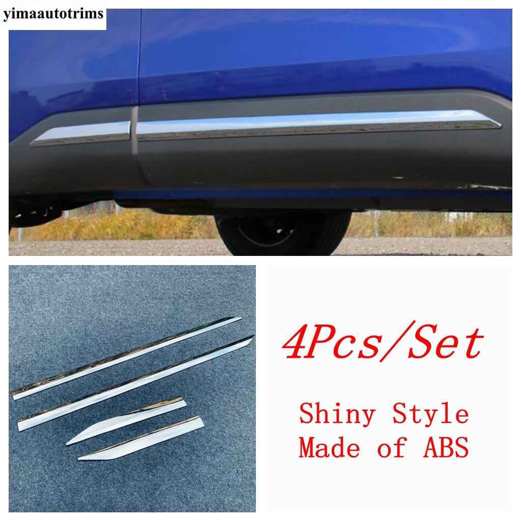 Car Side Body Strip / Rear Trunk Tail Gate Door Strip Protector Cover Trim For Toyota Corolla Cross XG10 - 2025 Accessories