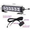 Super Bright 12V LED Strobe 2 X 6 Warning Light for Emergency Flashing Flashing and Steady 2 High with Universal for and Cars Light, LEDs, 2-in-1