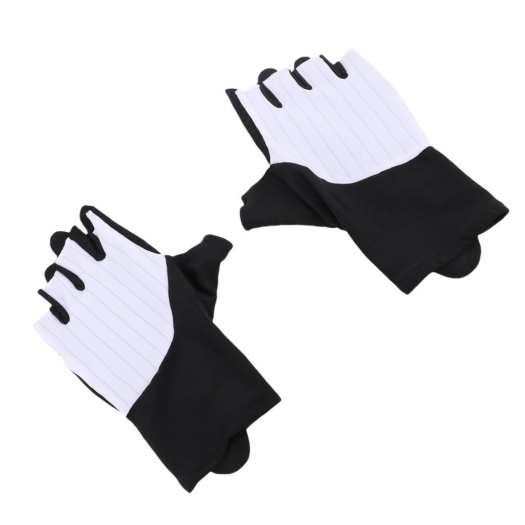 Half Finger Cycling Gloves with Shock Absorbing Pad Silicone Antislip Strip Breathable Bike Gloves f