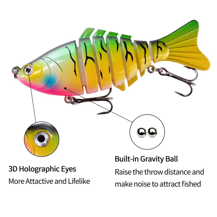 5Pcs Sinking Wobbler Set Crankbaits Fishing Kit Artificial Bait Hard Lure Swimbait Pike Wobblers For Bass Fishing Tackle Quality