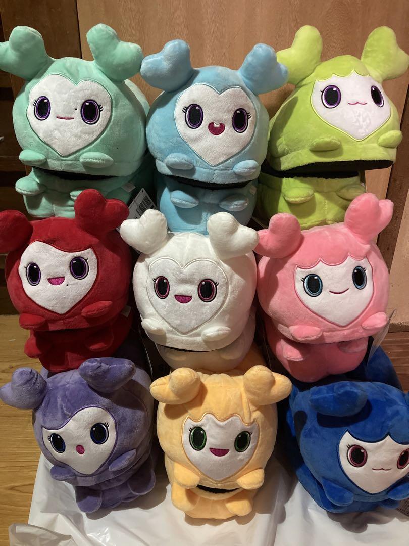 

[USED] TWICE LOVELYS Plush Slippers GiGO Exclusive 9 Types Complete Set