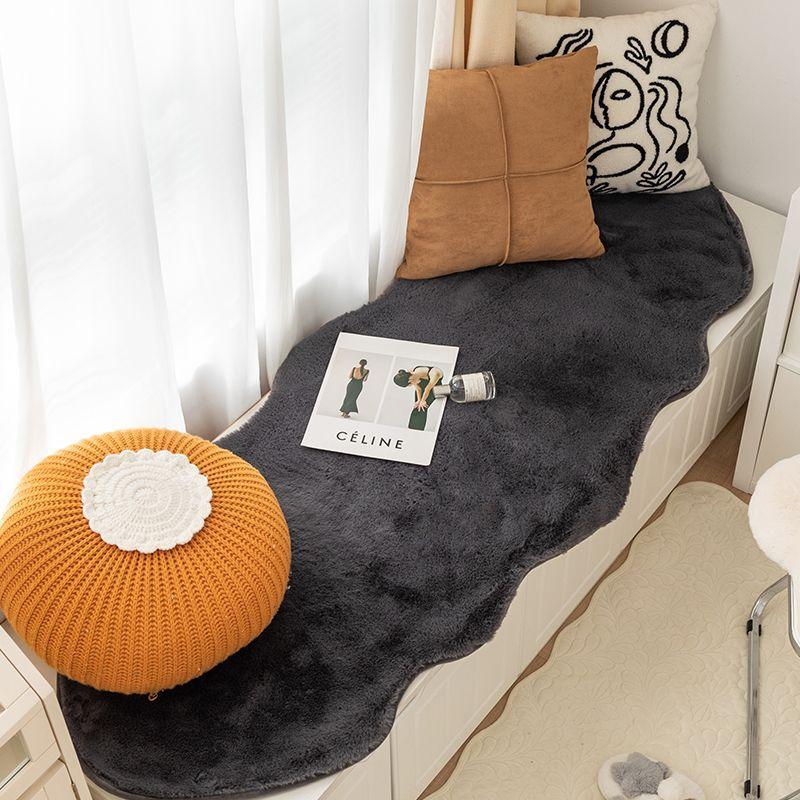 

Manyuejia Ins Bay Window Mat Class A Rabbit Plush Autumn And Winter Suede Warm Window Sill Mat Special-Shaped Mat Tatami Mat 70*150cm