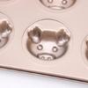 Carbon Steel Material Muffin Pan Baking Moulds Cake Pan for Kitchen Oven Baking
