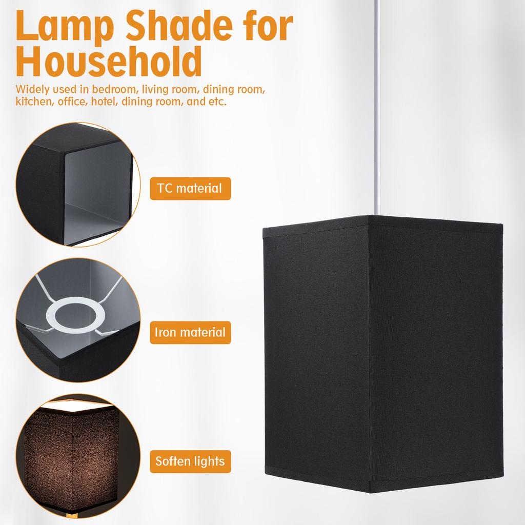 Household Table Pendant Lamp Decorative Lampshade For E27 Bulb Modern Lamp Cover Floor Replacement Lighting Fixture Shade
