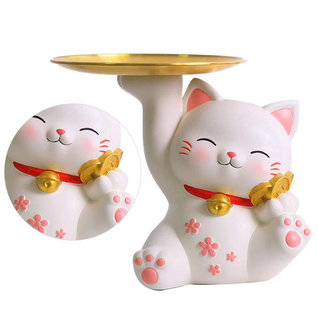 Porch Ornaments Light Luxury High Grade Storage Ornaments Living Room Desktop Decoration Gold Coin
