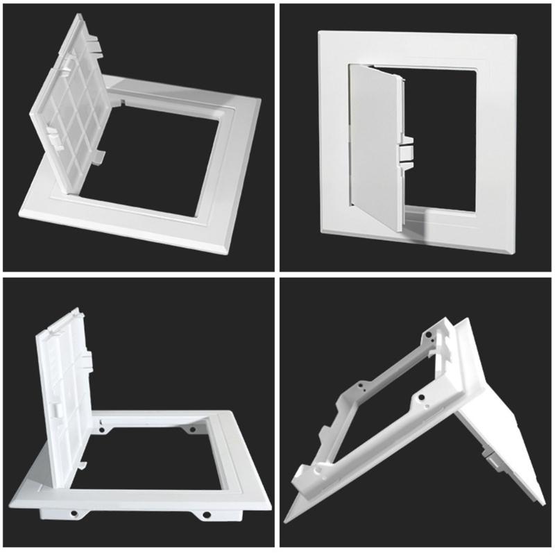Removable Access Panel Cover For 120x120mm Opening Featuring Detachable Door And Side Mechanism Perfect For Electrical And Plumbing Maintenance