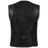 Men's Medieval Patchwork Vest Retro Waistcoat Halloween Costume