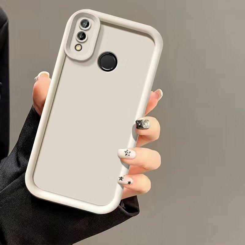 Originale Handyhülle für Honor 8X Honor V10 lite 8X Kameraschutz Quadratisch Flüssigsilikon Weich Luxus Klassisch Dünne Hülle Funda