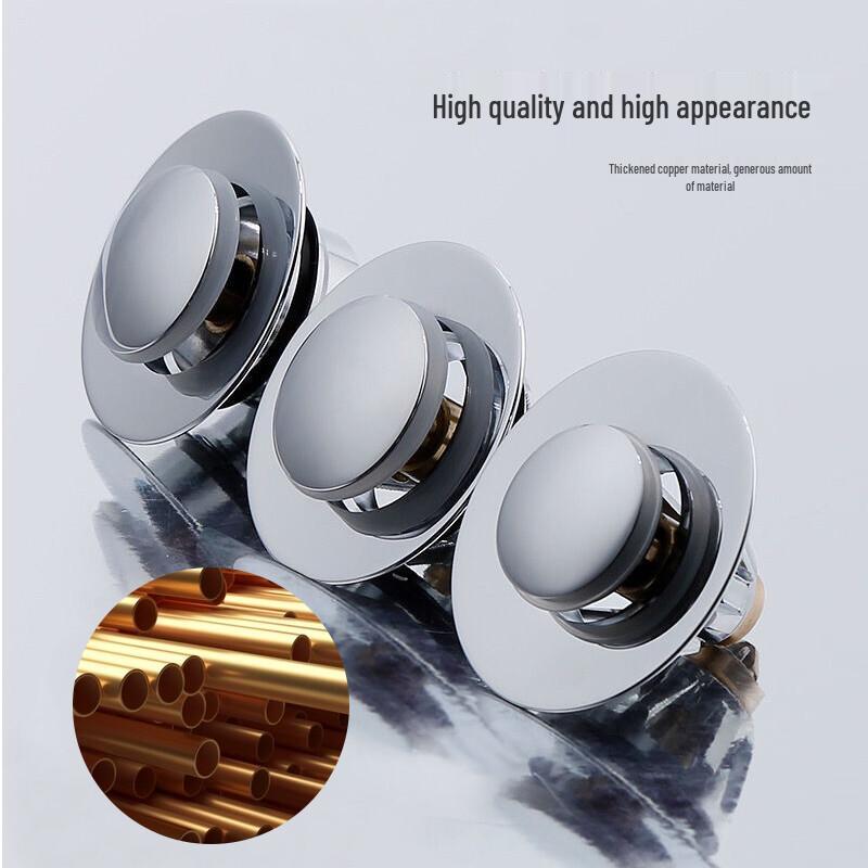 HSPA All-Copper Pop-Up Washbasin Drain Plug