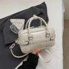 2026 New Fashion Simple PU Material Boston Shoulder Bag Versatile Minority Design Sense Commuter Crossbody Bags for Women