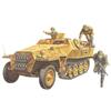 Tamiya 1/35 Military Miniature Series No.195 German Army Hanomag Armored Personnel Carrier Type D with Schtzenpanzer Plastic Model 35195