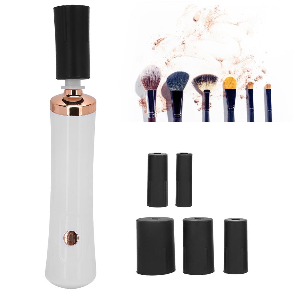Multi Functional Electric Nail Polish Shaker Portable Eyelash Glue Mixer Shaking Machine(Blanc )