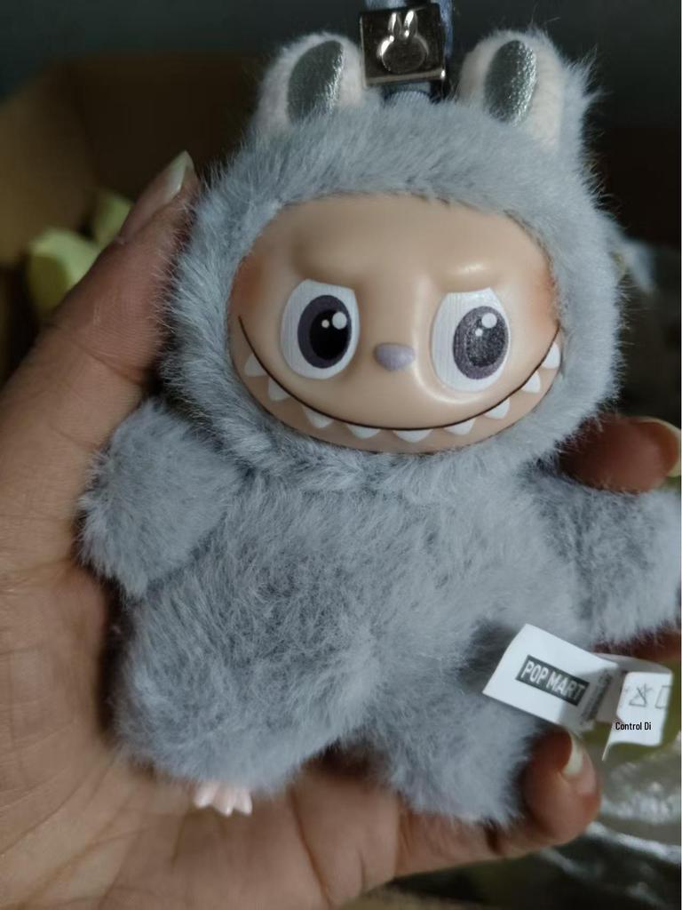 In Stock: Fast Shipping Fabric Doll Keychain with Vinyl Face - Blind Box Plush Figure