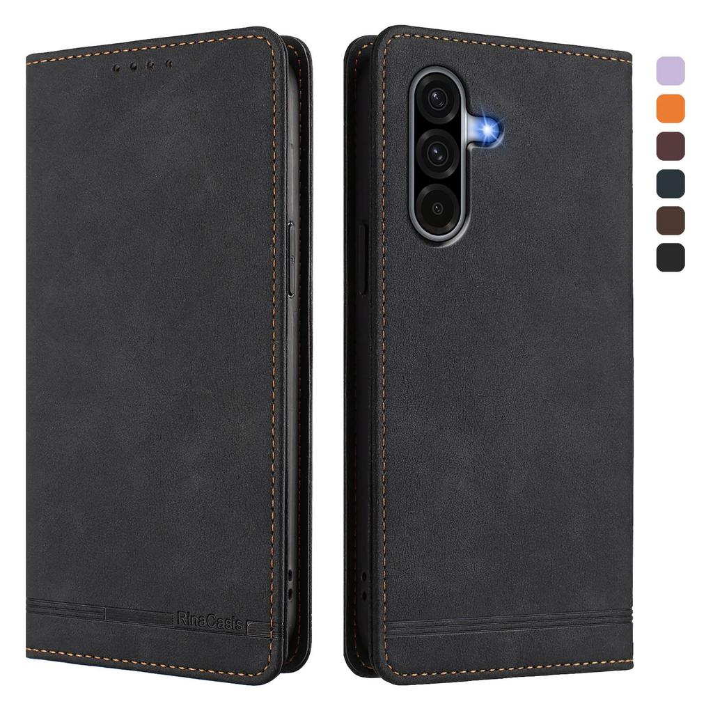 Magnetické pouzdro s odklápěcím krytem pro Samsung Galaxy A17 A07 A56 A36 A26 A16 A06 A55 A35 A25 A15 A05 Pouzdra Peněženka Kožené Luxusní Kryt na telefon
