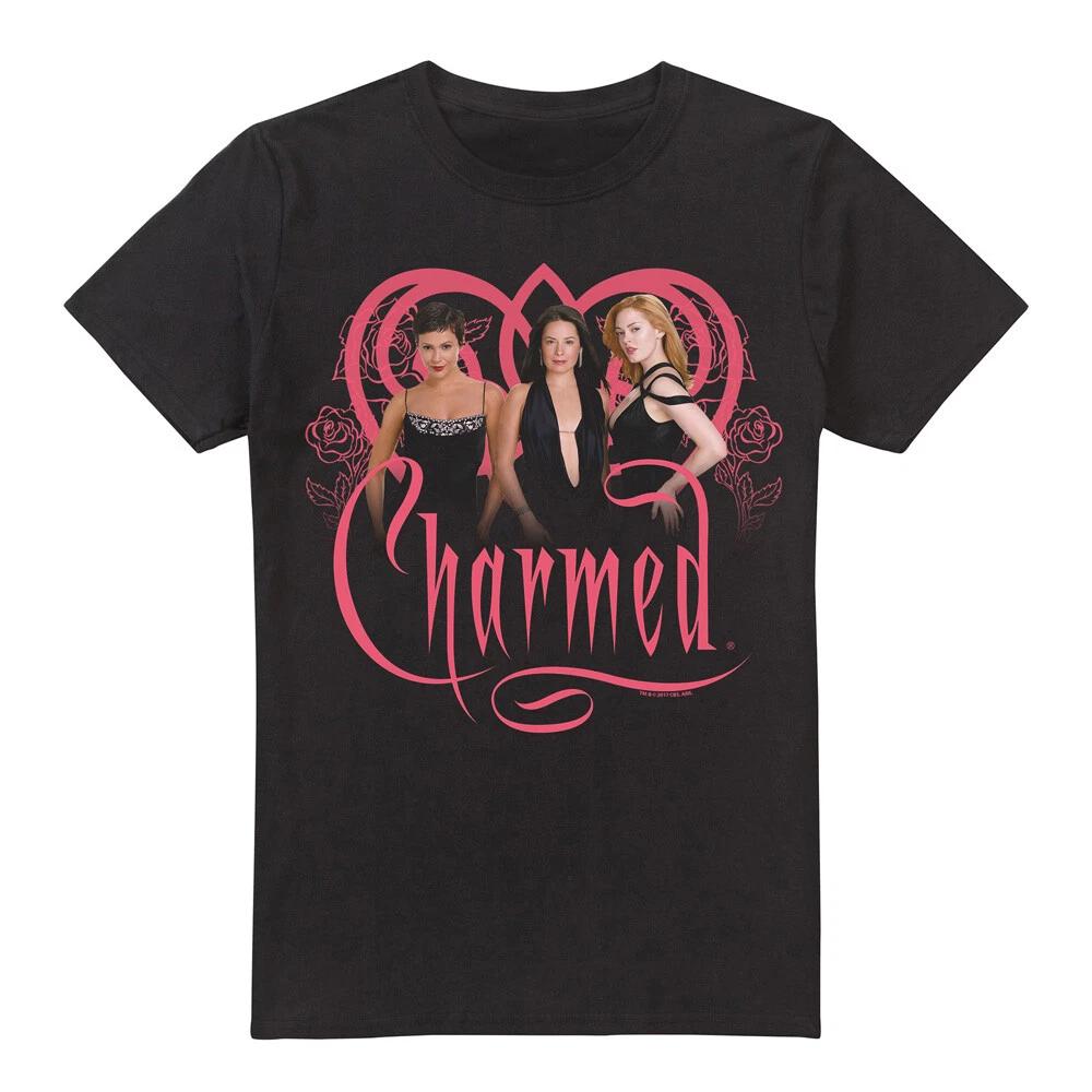 Charmed Charmed Girls T-Shirt S-2XL, Black XL