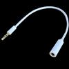 High Quality 3.5mm Male Female Cable 20cm Gold Connectors Optimized For Devices