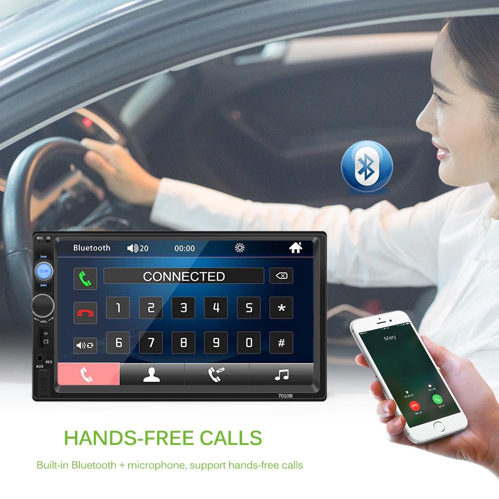 Car MP5 player USB FM Transmitter MP5 Player U disk LCD Display Car Kit