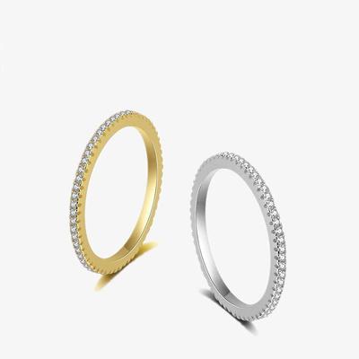 Elegant S925 Sterling Silver Diamond Ring for Women – Niche Design, All-Match Luxury, Perfect As a Statement Index Finger Ring.