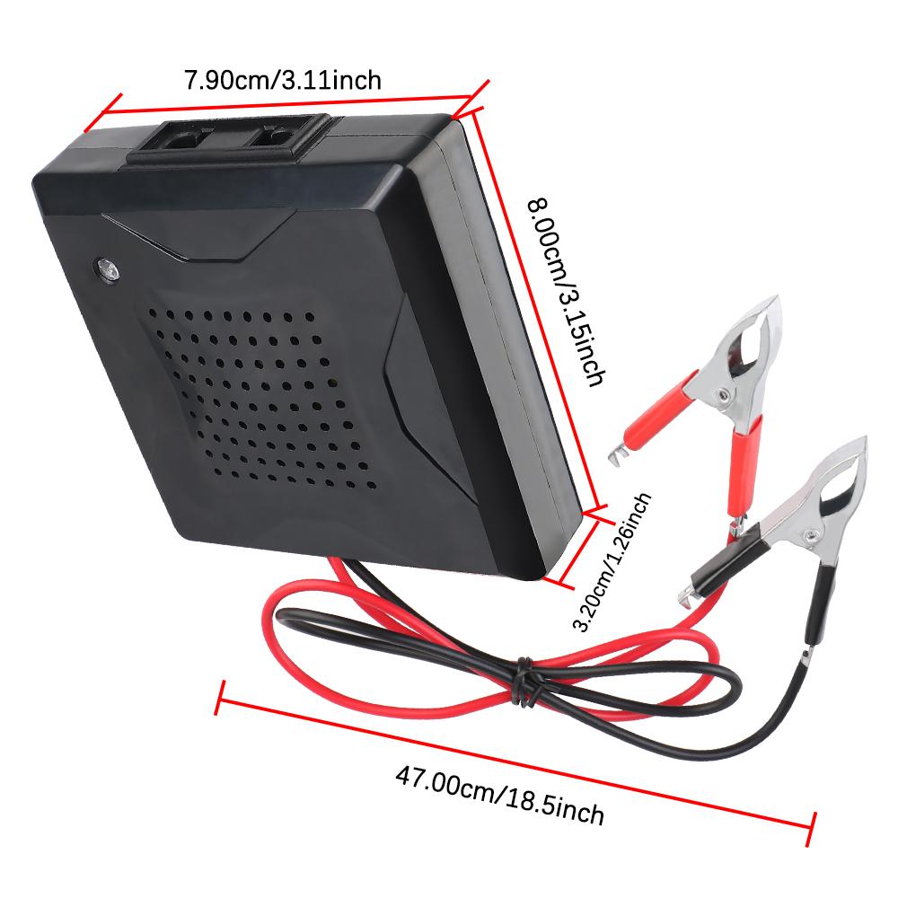 Outlet Converter Outlets Car Charger Car Power Inverter Mini Plug Adapter for Dc 12V AC 220V Car Accessories 180W Adapter