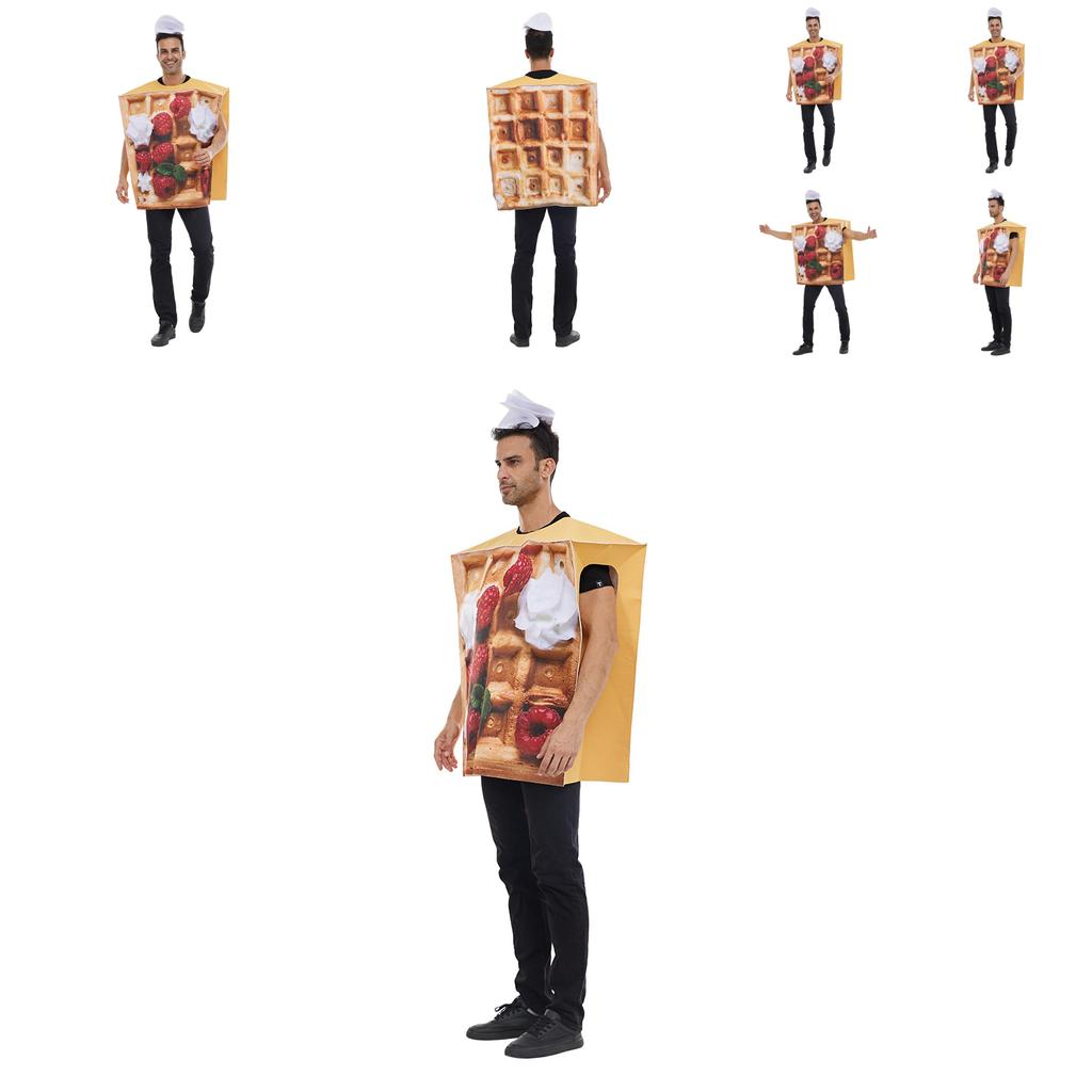 Halloween Food Costume For Adults With Polyester Fabric For Themed Parties And Stage Performances