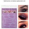 1 Set Lazy Eye Makeup Stencils Quick Eyeliner Makeup Helper Eyebrow Makeup Stencil Templates Eyes Shaping Eye Shadow Makeup Tool
