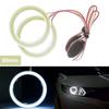 AUTOYUZU COB Squid Ring, LED Car Daylight, Fog Lamp, Headlamp, Cover Included, Ballast, Non-Polarized,