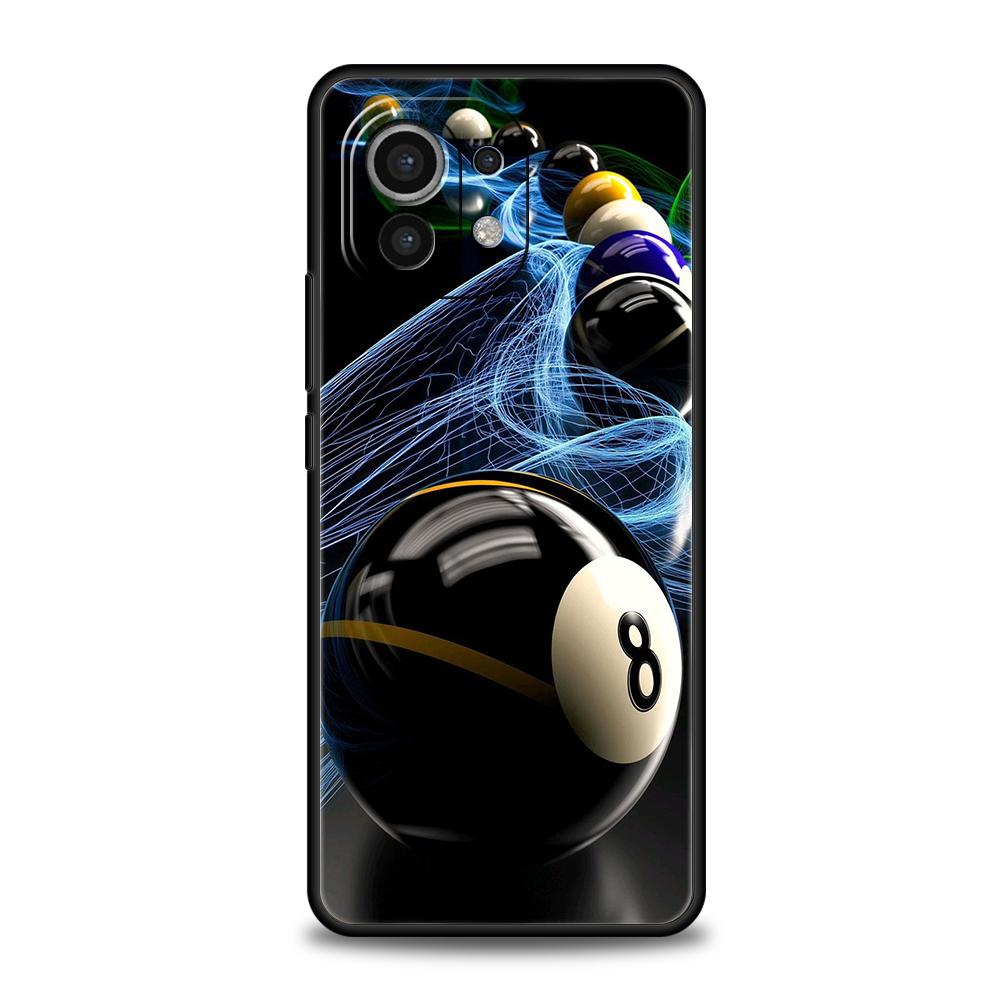 Phone Case Cover for Xiaomi Mi 17 Pro Max 15 14 13 12 11 Ultra 15T 14T 13T 12T Pro Lite Soft TPU Billiard Fashion Brand Number