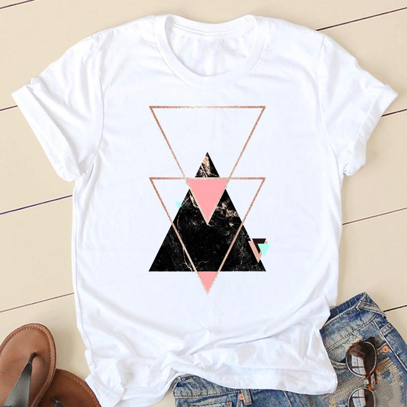 Damenmode Aquarell Pferd 90er Jahre Trend Casual Frauen Kleidung Sommer Kurzarm Graphic Tee T-shirts Weibliche T-shirt Kleidung