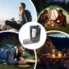 Faltbarer Kerzenbehälter Dekorative Kerzenhalter Faltbarer Taschenkerzenhalter Tragbarer Outdoor-Kerzen-Windschutz für Wandern Reisen
