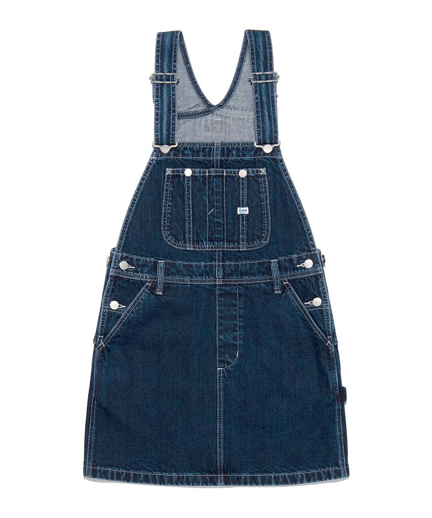 Lee Dam Denim Långkjol Indigo Mörk
