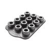 12 Cavity Mini Cheesecake Pan with 12 Pieces Removable Bottom