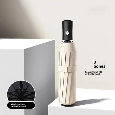 Automatyczny Parasol Składany Kompaktowy Ochrona przed Słońcem i Deszczem Ochrona UV Premium Parasol Podróżny