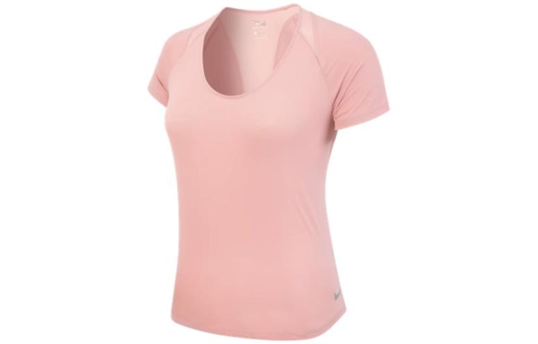 Nike Raglan Sleeve T Shirt Women s Rusty Pink Color CZ7671-685 XL