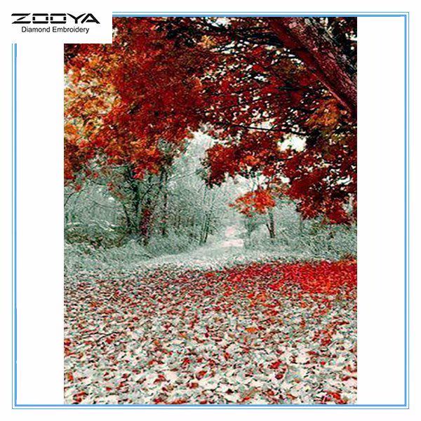 

ZOOYA DIY 3D Алмазная вышивка крестиком домашний декор лес
