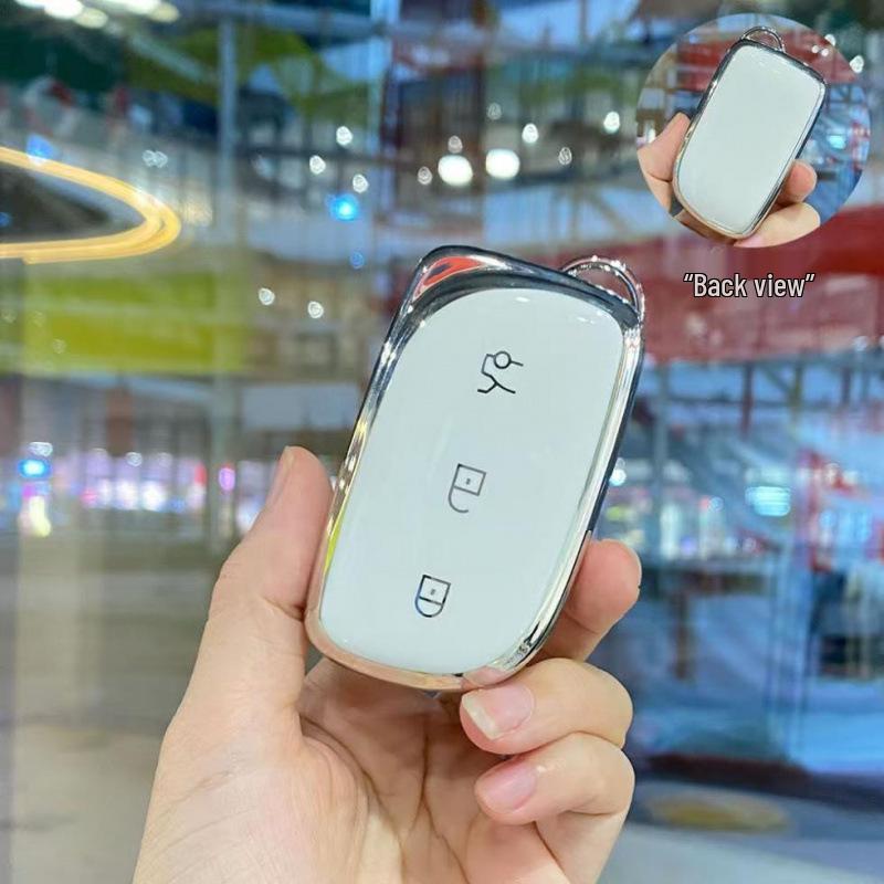 25 Designs for Lynk & Co Z20 Car Key Case - Compatible with Lynk & Co 900/Z10, Premium Soft Shell with Full Coverage and Buckle