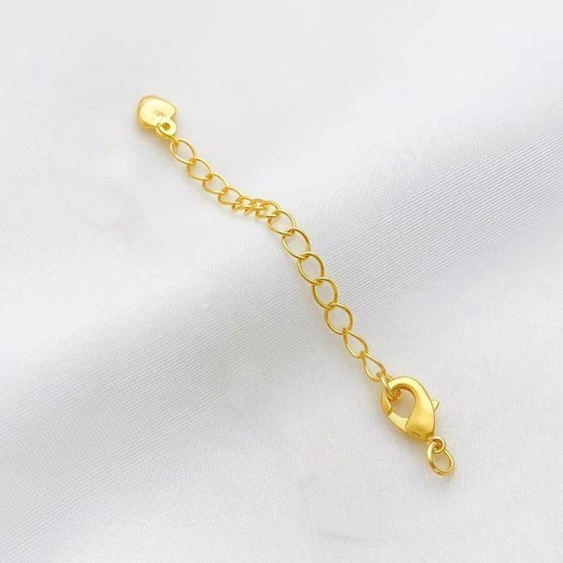Gold Plated Star Heart Brass Lobster Clasps 75Mm Tail Extender Connector Chains Diy Jewelry Making Accessories