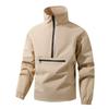 European Men's Stand-up Collar Multi-pocket Outdoor Pullover Jacket