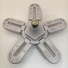 New Cross-border Remote Control 5-Blade Ceiling Fan with Stepless Dimming LED Light for Home, Bedroom, Dormitory