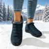 Waterproof Warm Low Top Casual Winter Snow Boots For Women Large Size