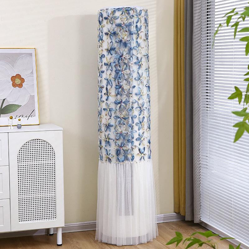 Universal Vertical Air Conditioner Dust Cover for Gree, Midea, Haier - Use Without Removal