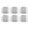 10pcs Beekeeping Veil Multipurpose Soft Breathable Fine Safety Protection Hat Mesh for Bee Hat
