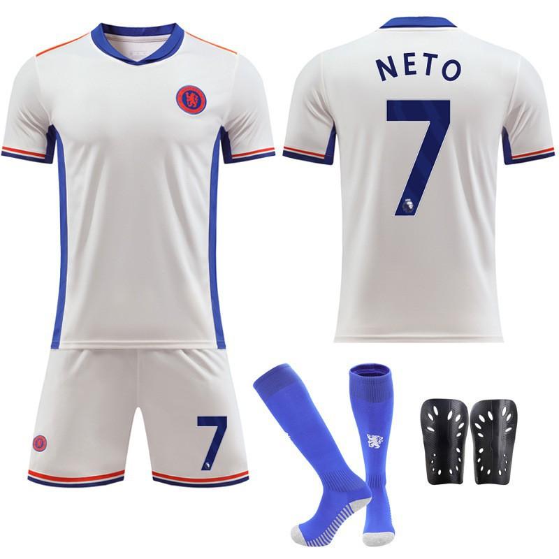 2425 Chelsea Away Football Jersey Kit No. 20 Palmer 8 Enzo 19 Sancho Sportswear Adult