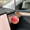 Apple Simulated Rearview Mirror Pendant Fruit Shaped Bag Pendant Decor Car Ornament  Christmas Gift