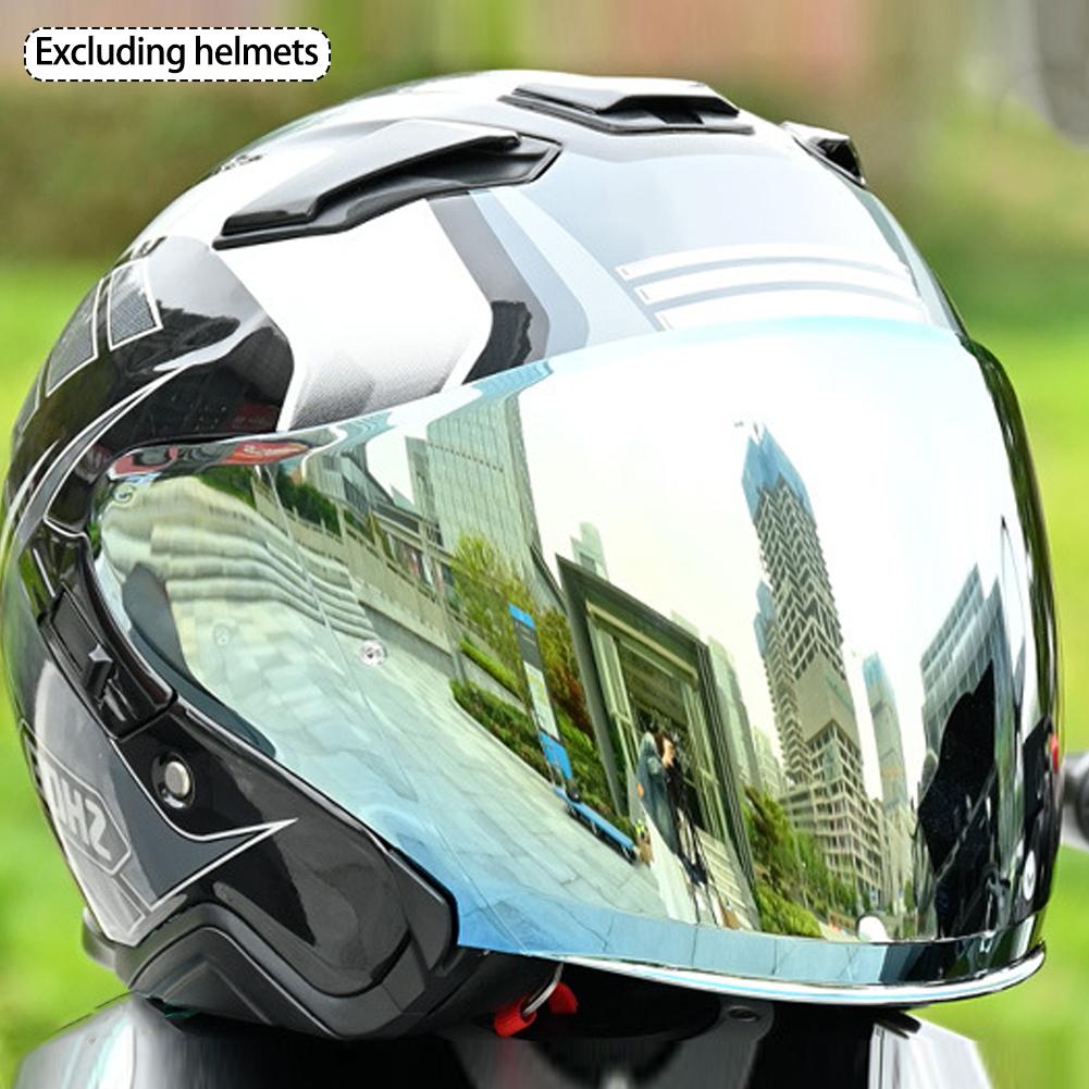 Motocyklové helmy Vízor Čočky helem Vízory Pokovení Ochrana proti UV Zorník pro helmu SHOEI J-CRUISE 1-3 J-FORCE4 Díly helem