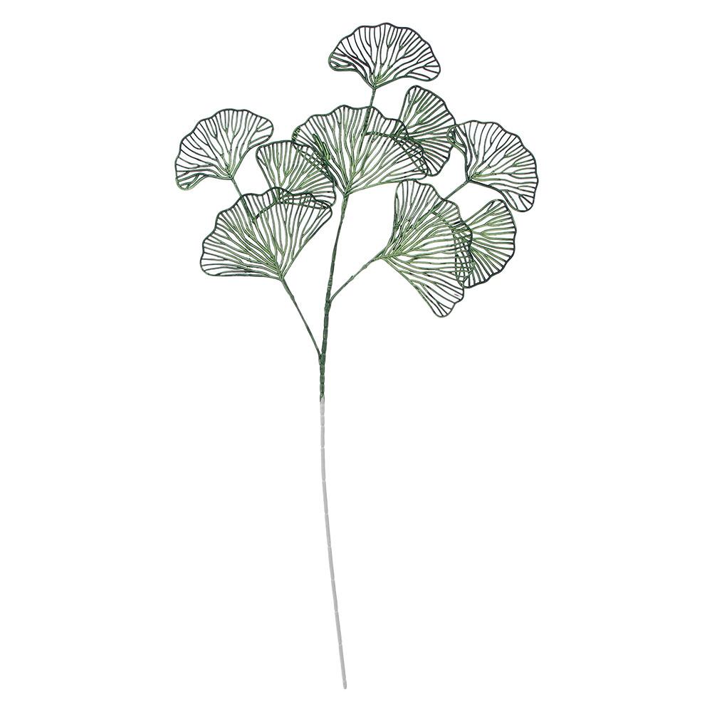 Fake Wedding Ginkgo Leaf Flowers Branch Artificial Ginkgo Leaves Home Shop Decor