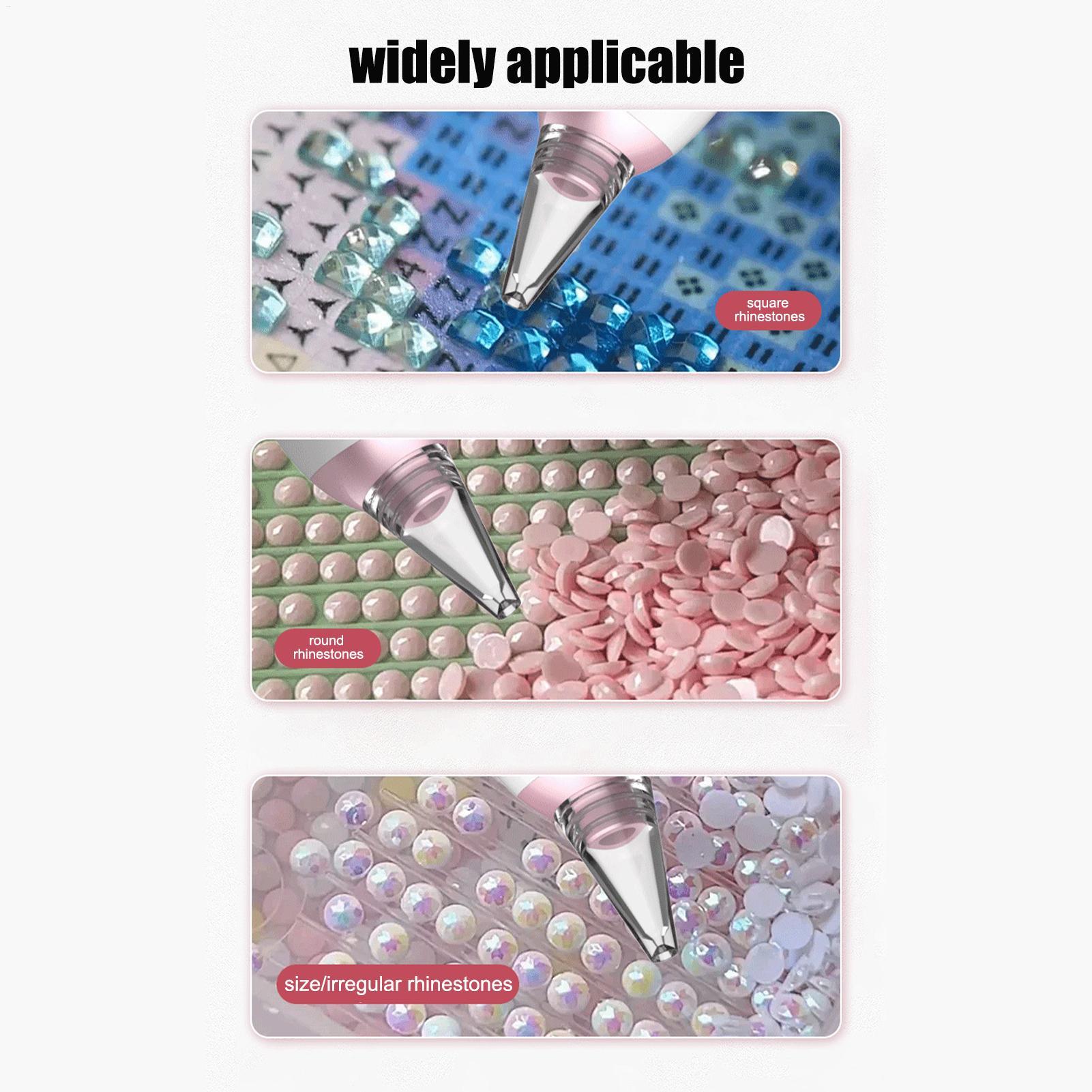 

Cordless Electric Rhinestone Painting Pen Crafting Supplies Rhinestone Painting Dot Pen For DIY Enthusiasts Men Women Kids China Mainland