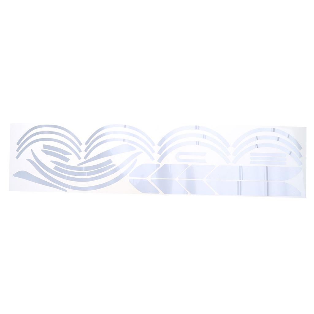Electric Scooter Reflective Stickers Waterproof Scooter Decal Wheel Hub Protective Reflective Sticker Scooter Parts